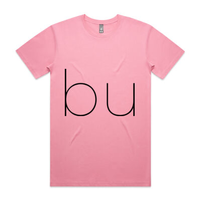 Pink Mens bu T-shirt  Thumbnail
